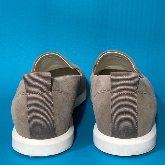 Franco Sarto Womens Boston Tan Suede Square-Toe SlipOn Casual Loafer Shoes SZ 10 - Picture 4 of 11